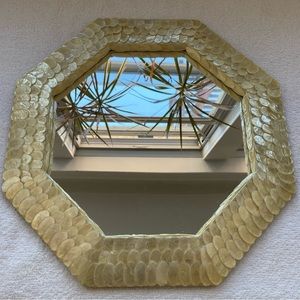 ⭐️LAST DAY⭐️ Capiz Shell Wall Mirror #4